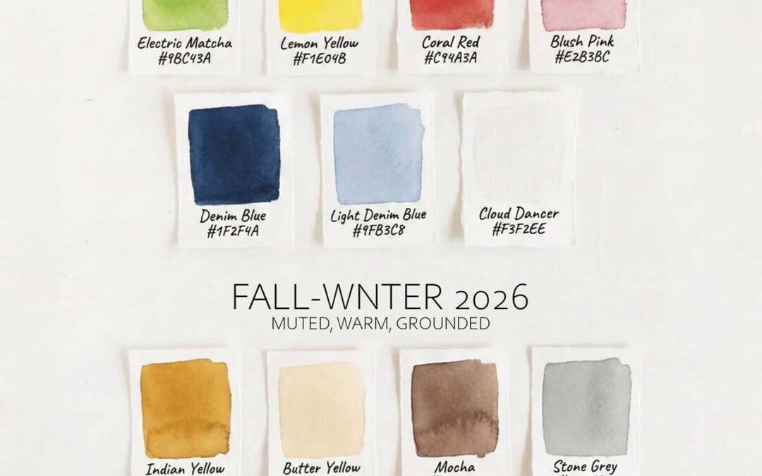 color palettes for 2026